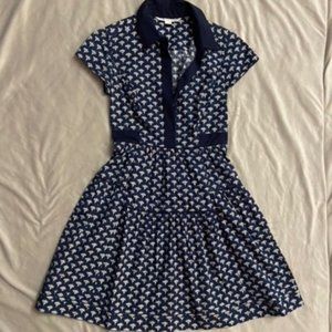 DVF Women's Printed Dress, Size 4